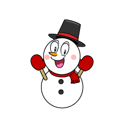 Surprised Snowman