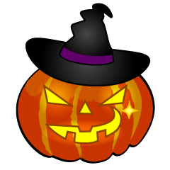 Grinning Witch Pumpkin