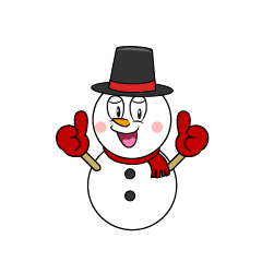 Thumbs Up Snowman