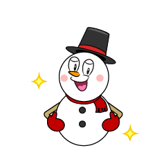 Glitter Snowman
