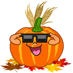 Cool Thanksgiving Pumpkin