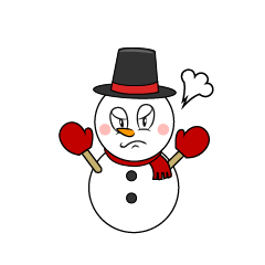 Angry Snowman