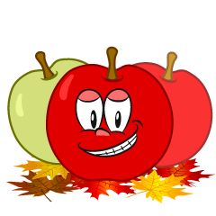 Grinning Fall Apple