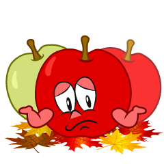 Troubled Fall Apple
