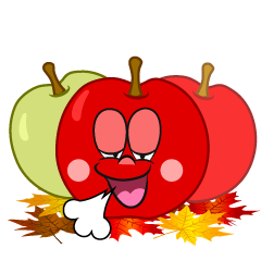 Relaxing Fall Apple