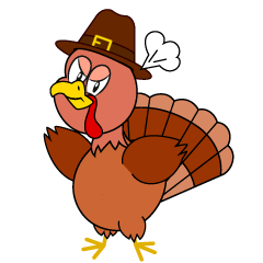 Angry Thanksgiving Turkey
