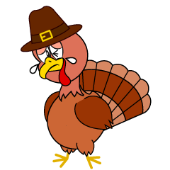 Crying Thanksgiving Turkey