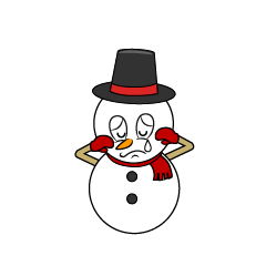 Sad Snowman