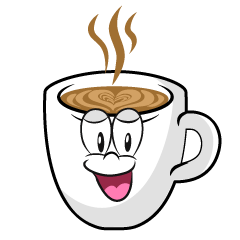 Smiling Cafe Latte