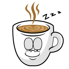 Sleeping Cafe Latte
