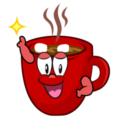 Posing Hot Chocolate
