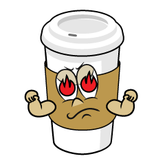 Enthusiasm Paper Cup Coffee