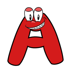 Grinning A