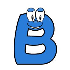 B