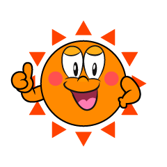 Thumbs up Sun