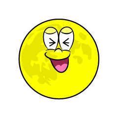 Laughing Full Moon