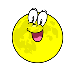 Surprised Full Moon
