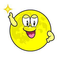 Posing Full Moon