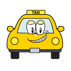 Grinning TAXI