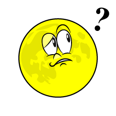 Thinking Full Moon
