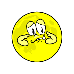 Sad Full Moon
