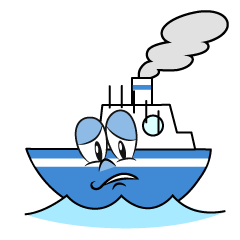 Depressed Boat