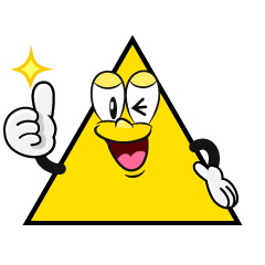 Thumbs up Triangle