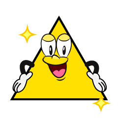 Glitter Triangle