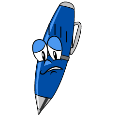 Depressed Pen