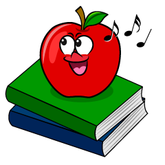 Singing Apple and Book