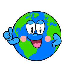 Thumbs up Earth