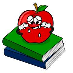 Sad Apple and Book