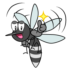 Thumbs up Mosquito