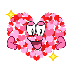 Glitter Hearts