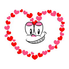 Grinning Heart Wreath