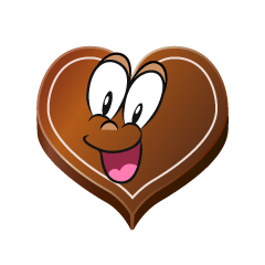 Surprising Heart Chocolate