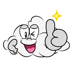 Thumbs Up Cloud
