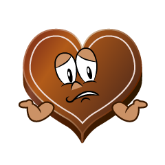 Troubled Heart Chocolate