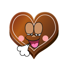 Relaxing Heart Chocolate
