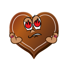 Enthusiasm Heart Chocolate