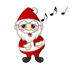 Singing Mini Santa