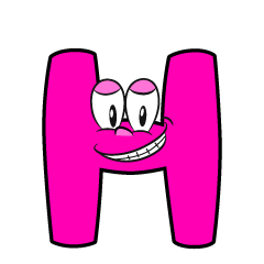 Grinning H