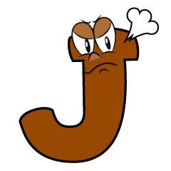 Angry J
