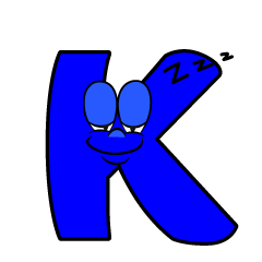 Sleeping K