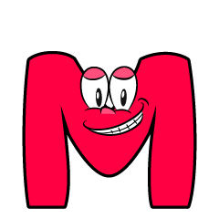 Grinning M