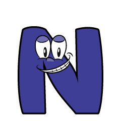 Grinning N