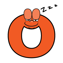 Sleeping O