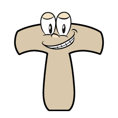 Grinning T