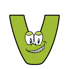 Grinning V