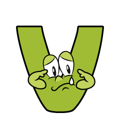 Sad V